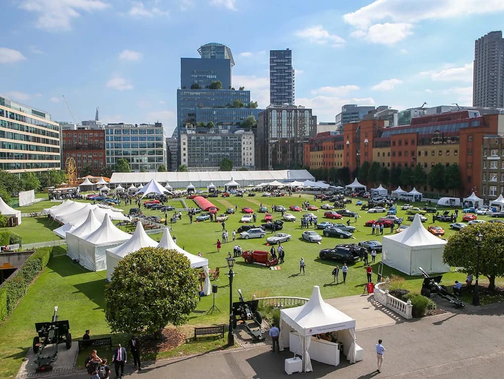 London City Concours D'Elegance Purvis Marquees