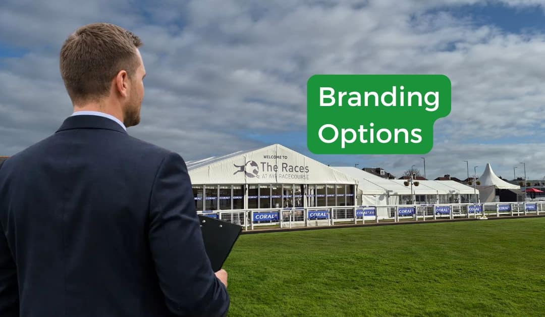 Ayr Races - branding gable end