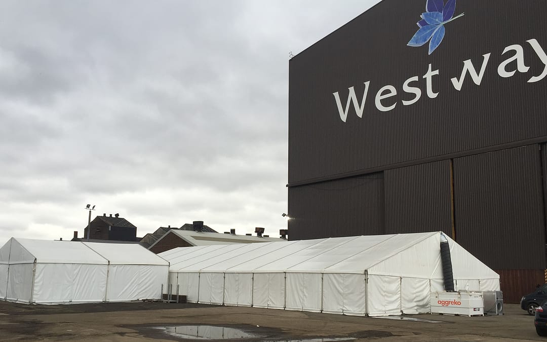 Purvis Marquees, Catering, filming, set