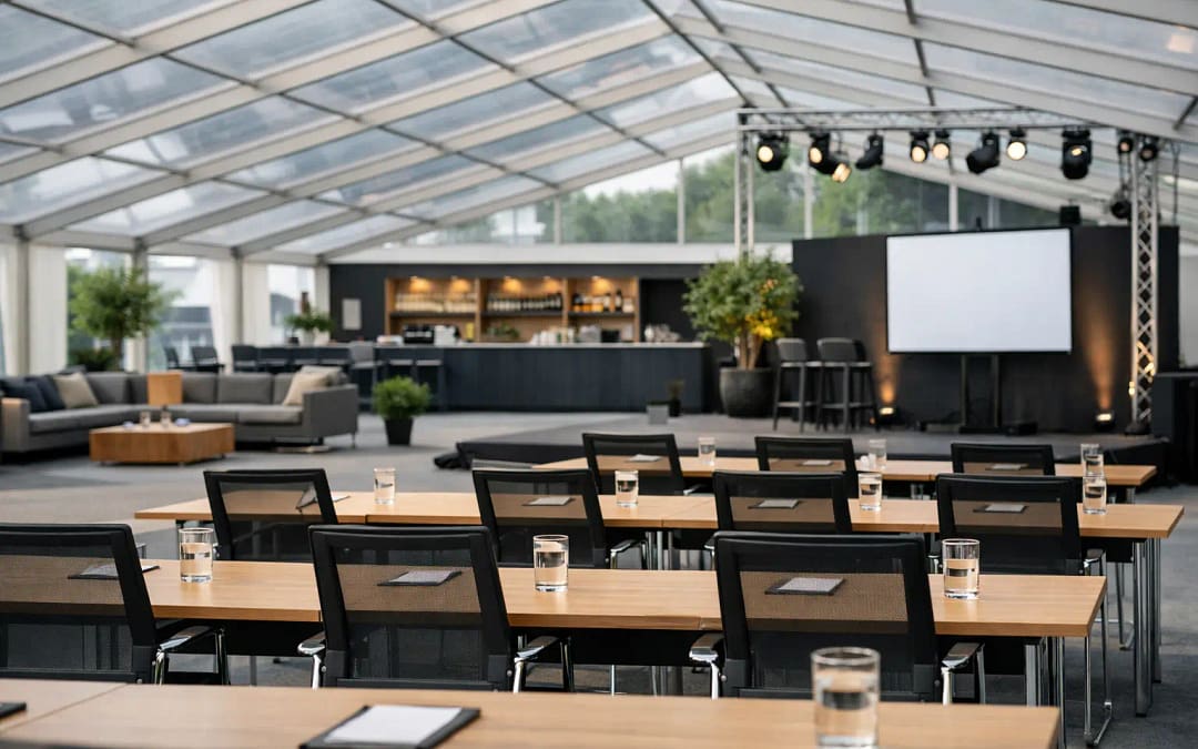 Premium Marquee Interiors That Work Hard