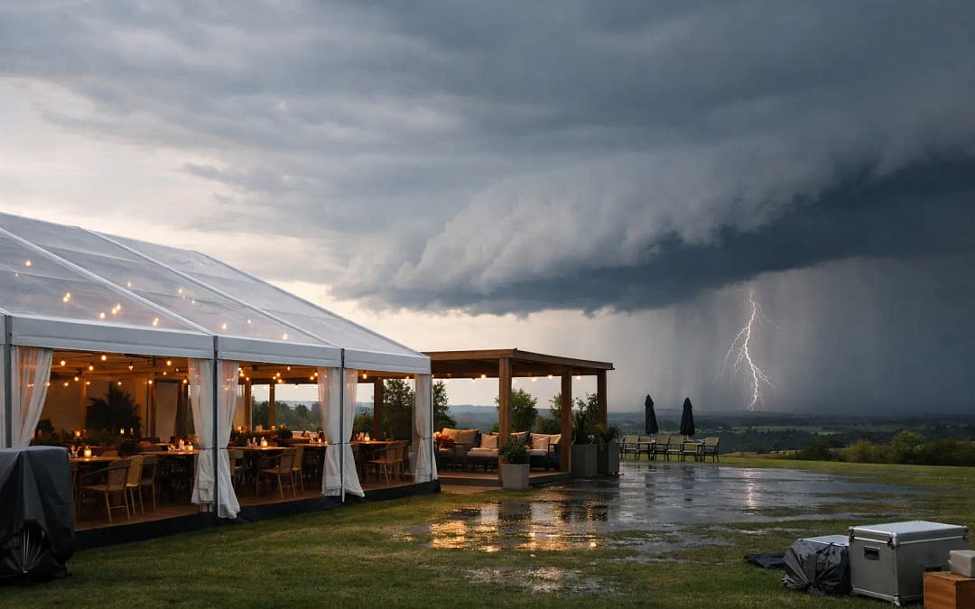 Weather contingency for outdoor events