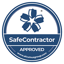 Alcumus Group  SafeContractor Approved Seal - Purvis Marquee Hire