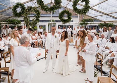 Purvis Marquees, Clear marquee, weddings, wedding venue, white wedding