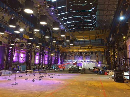 Rigging support for Mentorn TV Rigging support for Mentorn TV