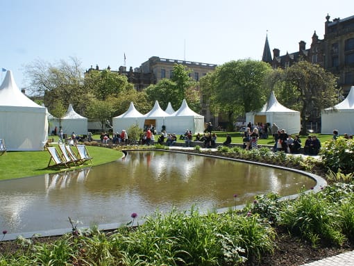 Pagodas for Edinburgh City Council, by Purvis Marquees Pagodas for Edinburgh City Council, by Purvis Marquees